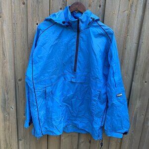 Vintage Nike Gray Tab Middle Swoosh Jacket Medium